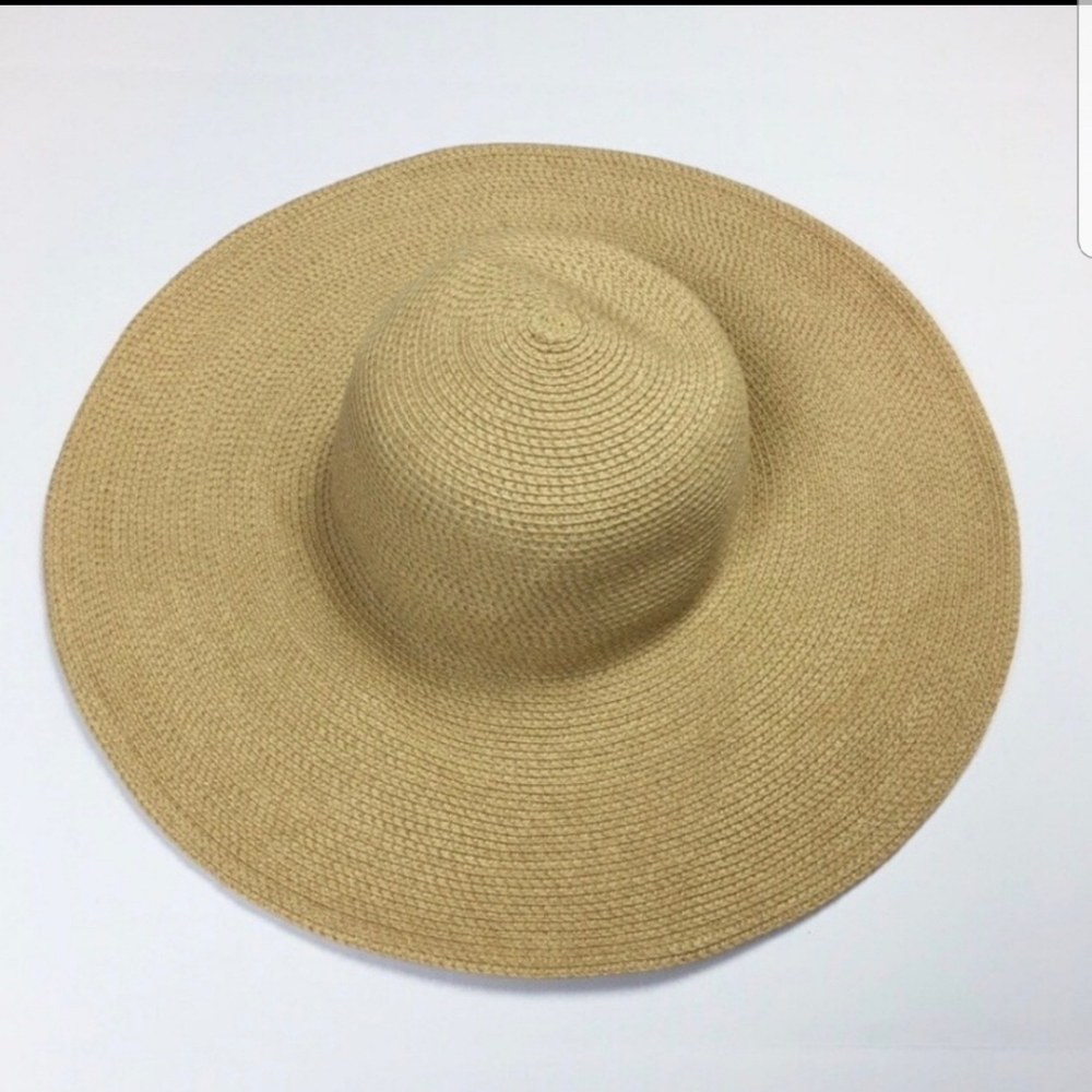 J.Crew floppy straw sun hat. OS